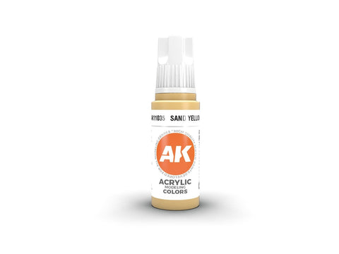 AK Interactive Sand Yellow 3rd Gen akriliniai dažai 17 ml