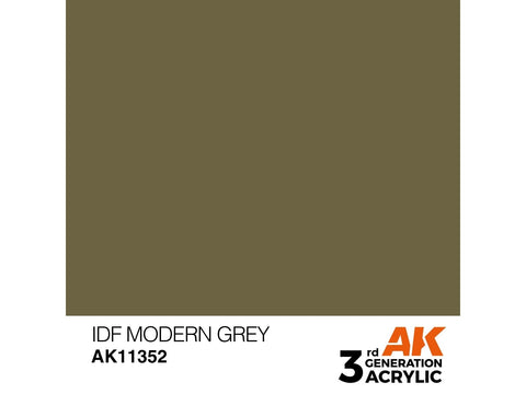 AK Interactive IDF Modern Grey akriliniai dažai AFV 17 ml AK11352