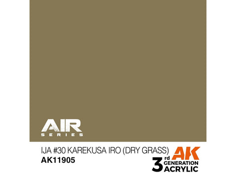 AK Interactive AIR akriliniai dažai IJA 30 Karekusa Dry Grass 17ml