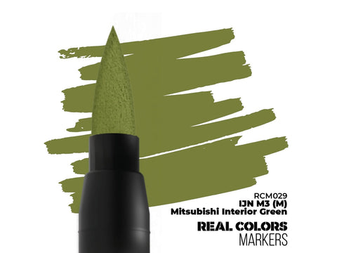 AK Interactive IJN M3 Mitsubishi Interior Green akrilinis RC žymeklis