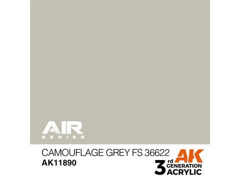 AK Interactive AIR akriliniai dažai Camouflage Grey FS36622, 17 ml