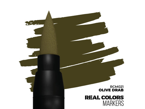 AK Interactive Olive Drab akrilinis modeliavimo žymeklis RCM021
