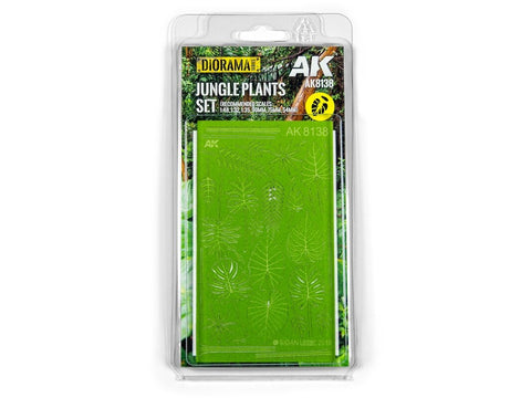 AK Interactive džiunglių augalų rinkinys 1/32–1/35 AK8138