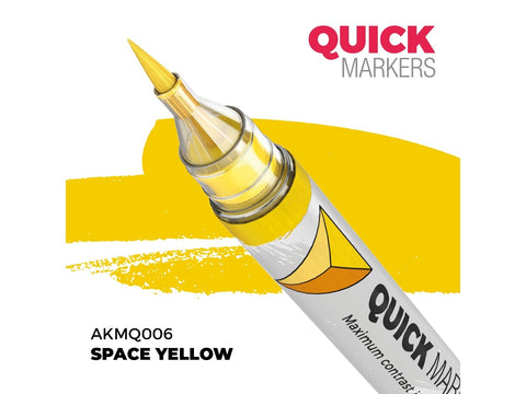 AK Interactive Quick Marker SPACE YELLOW žymeklis miniatiūroms