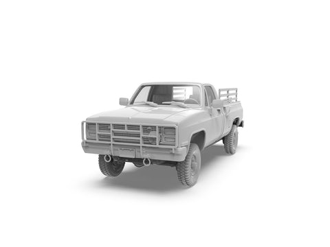 M1008 karinis Chevrolet C/K Troop Carrier 1/35 plastikinis modelis