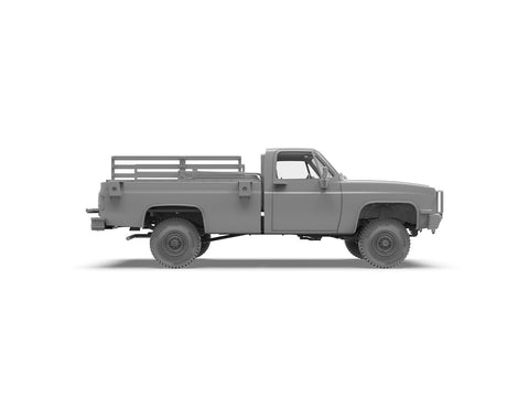 M1008 karinis Chevrolet C/K Troop Carrier 1/35 plastikinis modelis