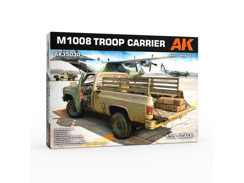M1008 karinis Chevrolet C/K Troop Carrier 1/35 plastikinis modelis