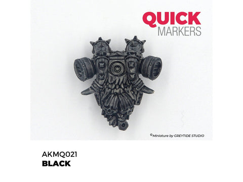 AK Interactive QUICK MARKER juodas žymeklis miniatiūroms, AKMQ021