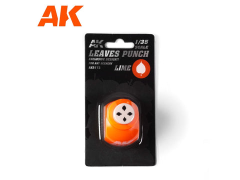 AK Interactive lapų skylamušis „Lime“ liepos lapams, 1:35–54 mm