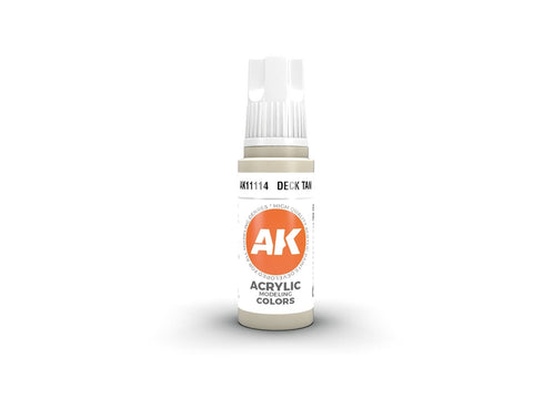 AK Interactive Deck Tan akriliniai dažai 3rd Gen, 17 ml