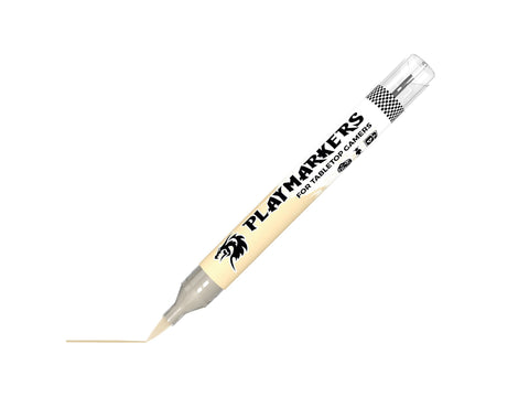 AK Interactive Dirty White akrilinis dažų žymeklis su teptuku