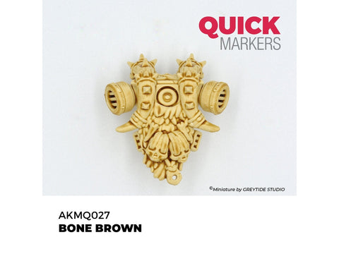 AK Interactive QUICK MARKER Bone Brown žymeklis miniatiūroms AKMQ027