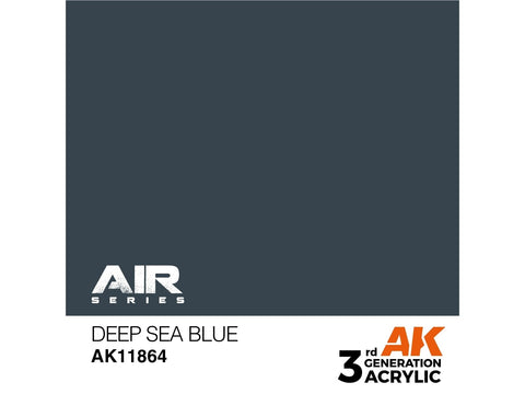AK Interactive AIR Deep Sea Blue akriliniai dažai lėktuvams 17 ml