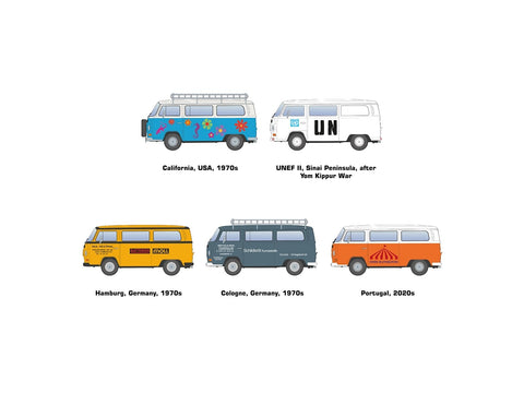 AK Interactive Volkswagen T2 1967 mikroautobusas 1/35 modelis