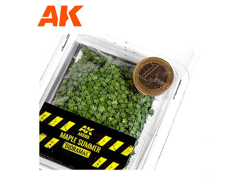 AK Interactive klevo vasaros lapai dioramoms 1:35–1:32, 7 g