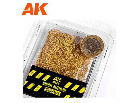 AK Interactive beržo rudens lapai dioramoms 28mm / 1:72, 7 g