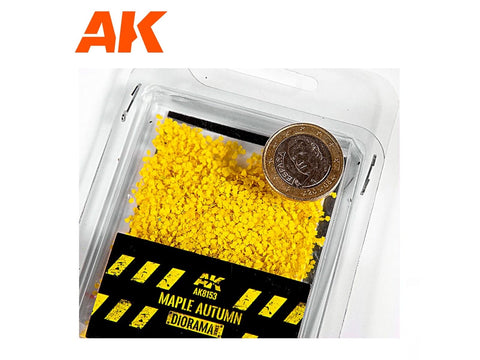 AK Interactive klevų rudens lapai dioramoms 28mm / 1:72, 7 g