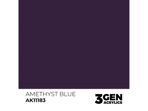 AK Interactive Amethyst Blue akriliniai dažai 3rd Gen, 17 ml