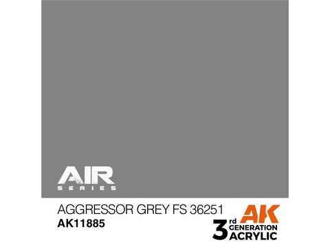AK Interactive AIR akriliniai dažai Aggressor Grey FS36251 17ml