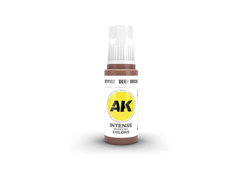 AK Interactive Deep Brown 3rd Gen akriliniai dažai, 17 ml