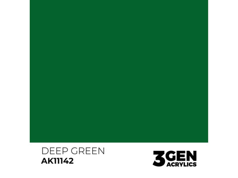 AK Interactive Deep Green akriliniai dažai 3rd Gen, 17 ml (AK11142)