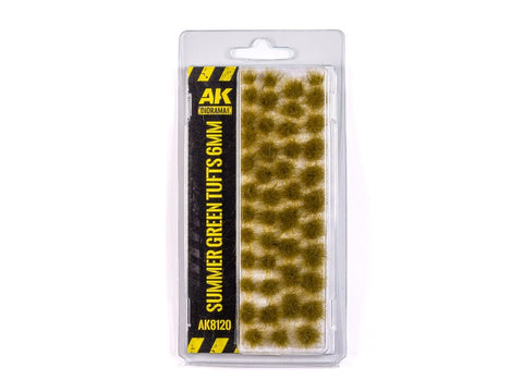 AK Interactive vasariniai žolės kuokšteliai 6 mm dioramoms AK8120