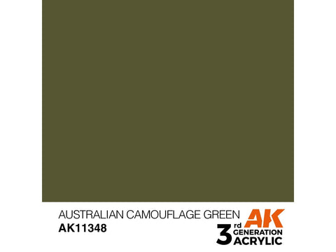 AK Interactive australiška maskuojanti žalia, akriliniai dažai 17ml