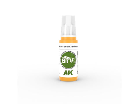 AK Interactive British Sand Yellow akriliniai dažai karinei technikai 17ml