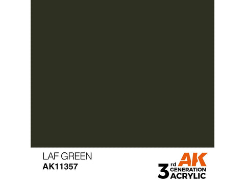AK Interactive LAF Green akriliniai dažai karinei technikai 17ml