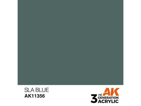 AK Interactive SLA Blue akriliniai dažai AFV technikai, 17 ml