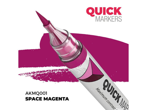 AK Interactive QUICK MARKER Space Magenta žymeklis miniatiūroms