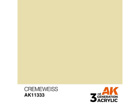 AK Interactive Cremeweiss AFV akriliniai dažai karinei technikai 17ml