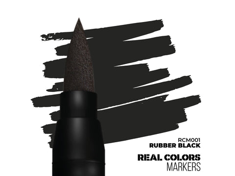 Akrilinis modeliavimo žymeklis Rubber Black, vandeniui atsparus