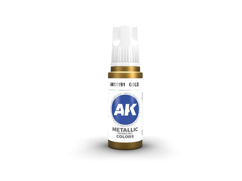 AK Interactive 3rd Gen akriliniai dažai auksinė 17ml AK11191