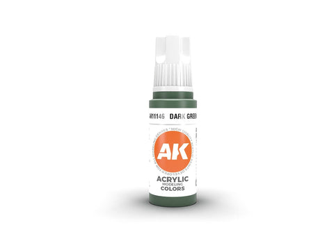 AK Interactive tamsiai žali akriliniai dažai 17 ml (AK11146)