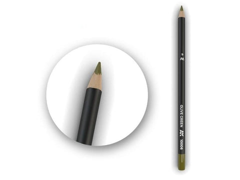 AK Interactive Olive Green sendinimo pieštukas modeliavimui AK10006