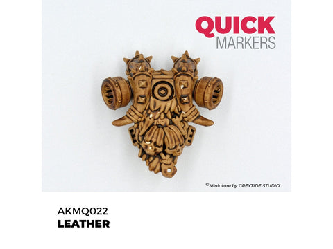 AK Interactive QUICK Marker LEATHER žymeklis miniatiūroms, odos efektas