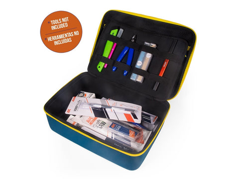 AK Interactive įrankių ir priedų dėklas modeliavimui 30×22×13 cm AK9750