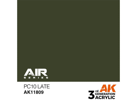 AK Interactive AIR PC10 Late akriliniai dažai lėktuvų modeliams 17 ml