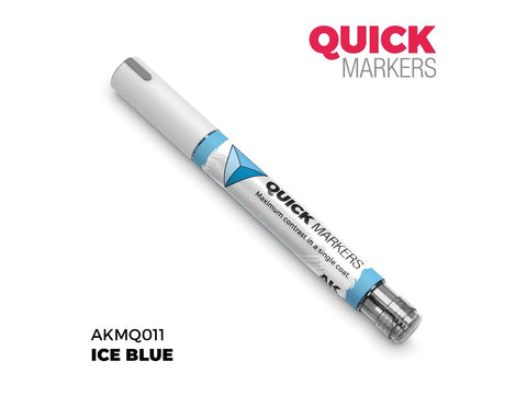 AK Interactive ICE BLUE Quick Marker žymeklis miniatiūroms