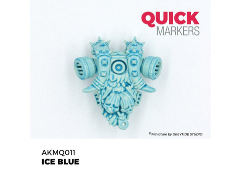 AK Interactive ICE BLUE Quick Marker žymeklis miniatiūroms
