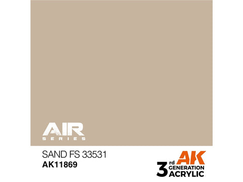 AK Interactive AIR akriliniai dažai Sand FS 33531, 17 ml