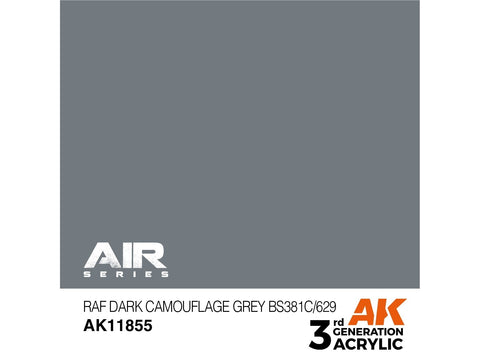 AK Interactive RAF Dark Camouflage Grey akriliniai dažai 17 ml
