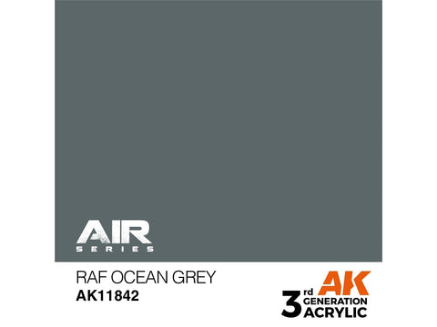 AK Interactive RAF Ocean Grey akriliniai dažai AIR, 17 ml