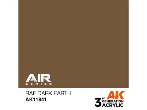 AK Interactive RAF Dark Earth akriliniai dažai lėktuvų modeliams 17ml