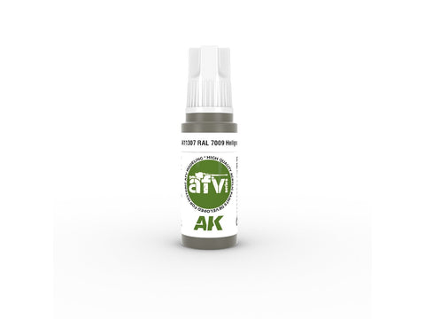 AK Interactive RAL 7009 Hellgrau akriliniai dažai AFV, 17 ml
