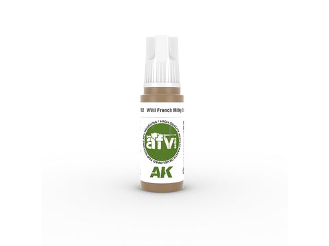 AK Interactive WWI French Milky Coffee akriliniai dažai AFV 17 ml