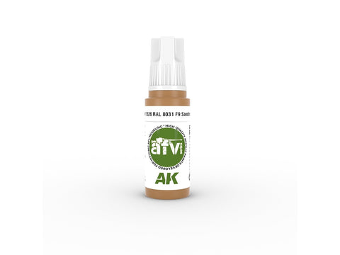 AK Interactive RAL 8031 F9 akriliniai dažai karinei technikai 17 ml