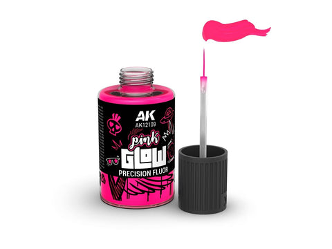 AK Interactive Pink Glow fluorescenciniai emalio dažai, 30 ml AK12109