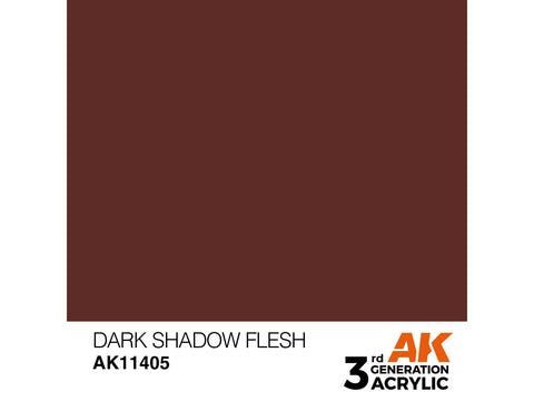AK Interactive Dark Shadow Flesh akriliniai dažai figūrėlėms 17ml